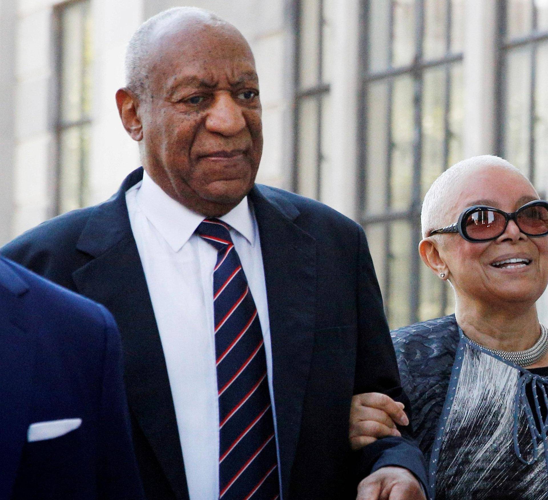 FILE PHOTO: Actor and comedian Bill Cosby arrives with his wife Camille for his sexual assault trial at the Montgomery County Courthouse in Norristown