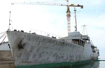 Titov brod Galeb još neće na aukciju zbog procedure
