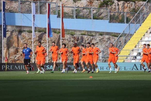 Rijeka: Trening nogometaša Šibenika uo?i finala kupa protiv Hajduka