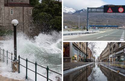 Na Badnjak kiša, olujna bura i snijeg, na Božić hladnije i suho