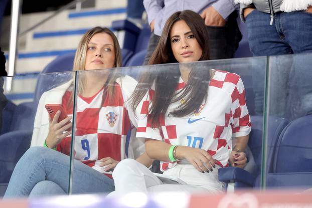 Navijači na Opus Areni na utakmici Hrvatske i Turske