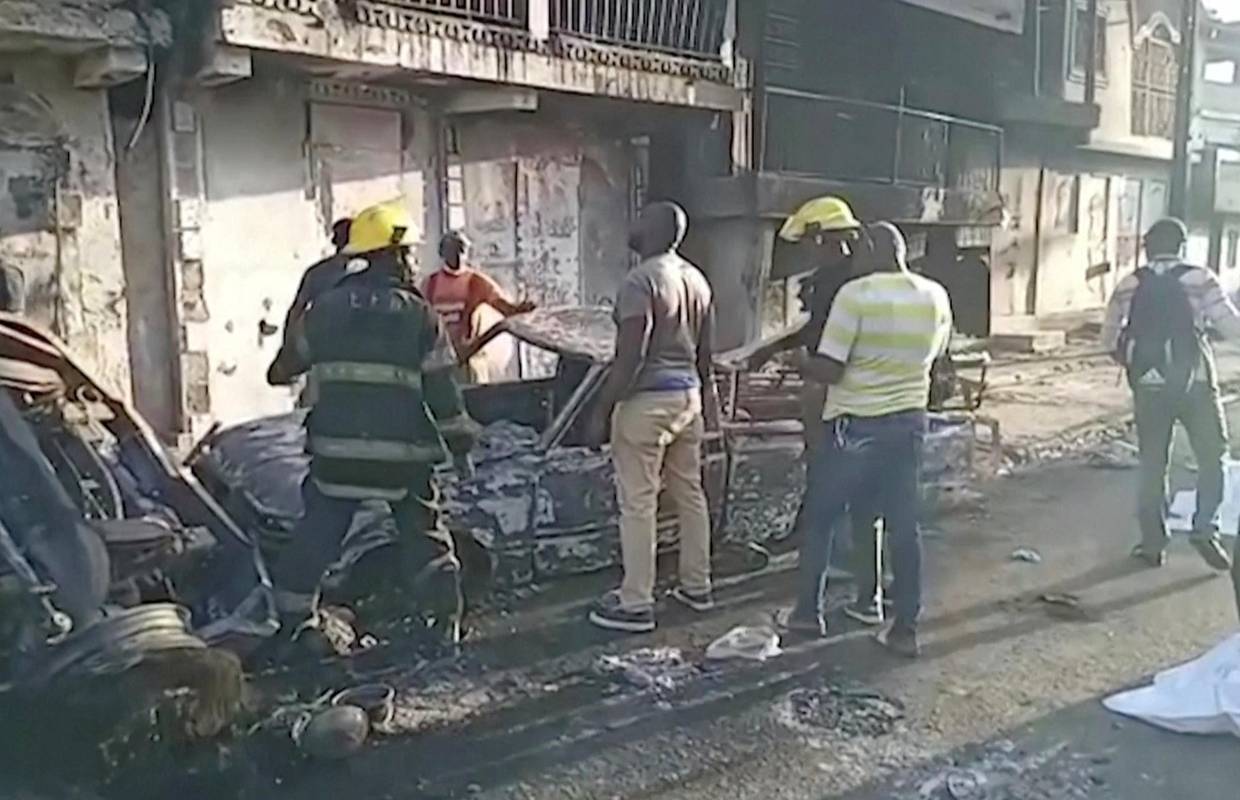 Haiti: Eksplodirala je cisterna Najmanje 50 ljudi poginulo