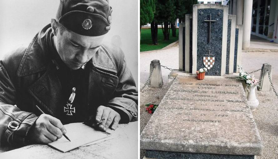 Ustaška obilježja miču s groba Vjekoslava Maksa Luburića, Pavelićeva mesara iz Jasenovca