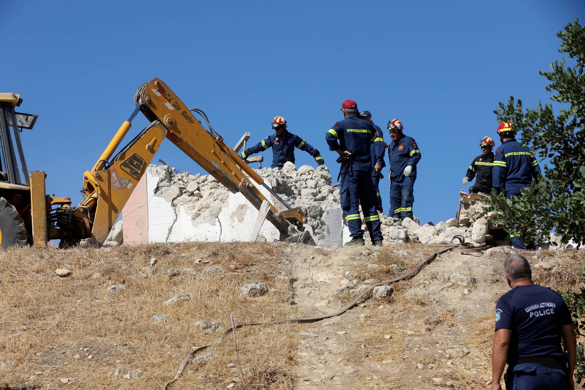 Earthquake on the island of Crete