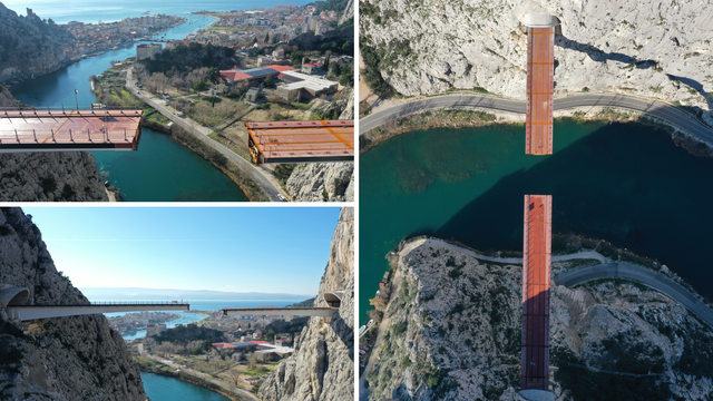 FOTO Ovo je most o kojem cijela Hrvatska bruji, fotografije iz zraka su još zanimljivije...