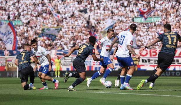 Split: Hajduk i Dinamo u utakmici 33. kola Prve HNL