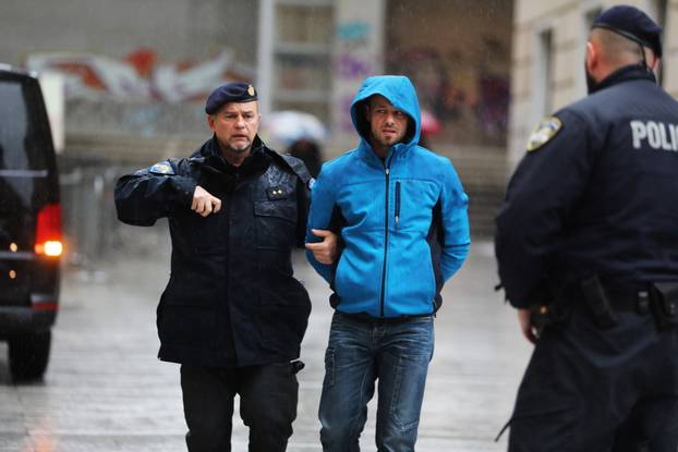 Rijeka: Privodjenje osumnjicenih na ispitivanje u USKOK