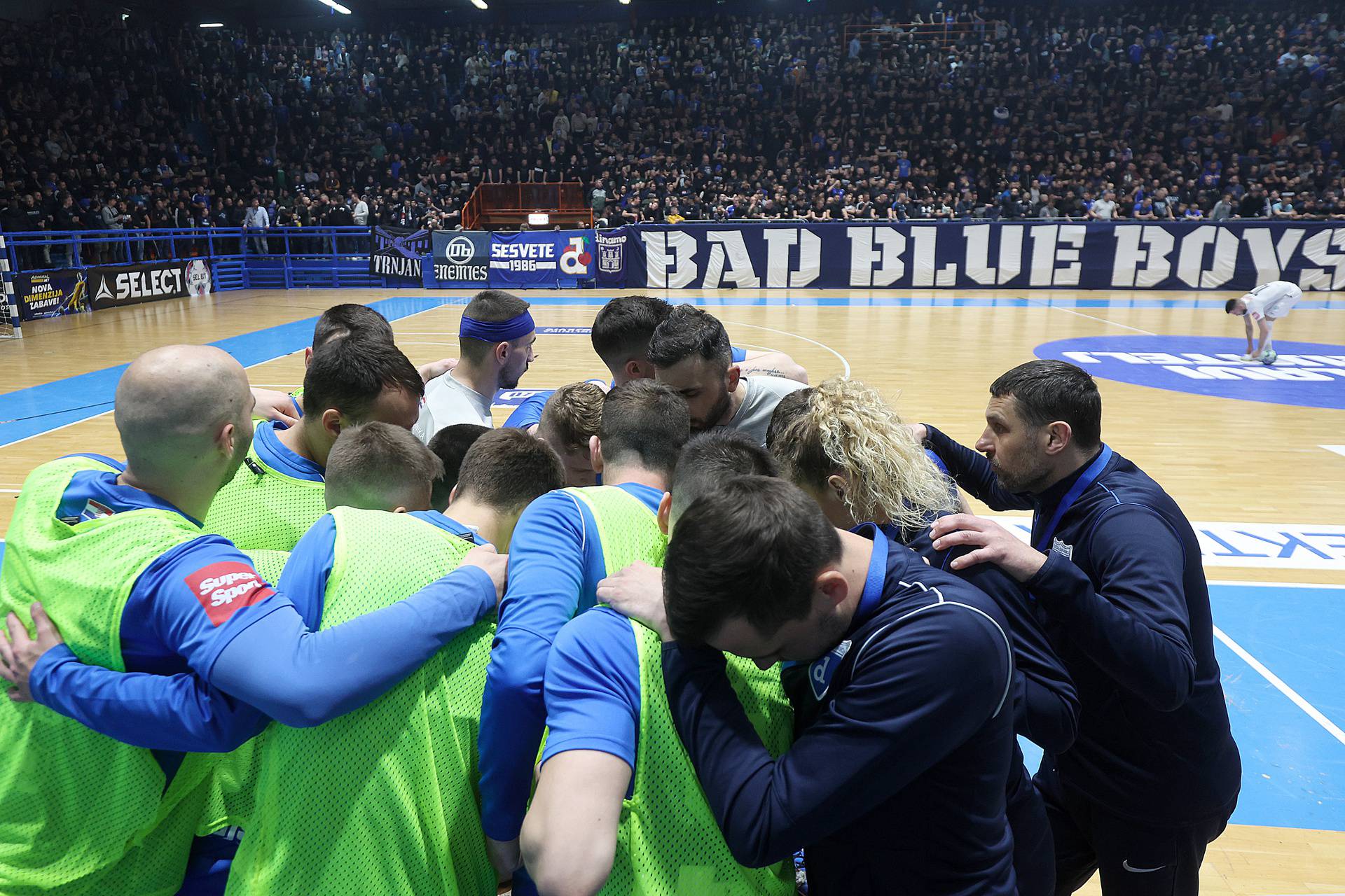 Zagreb: Prva hrvatska malonogometna liga, druga utakmica polufinala, MNK Futsal Dinamo - MNK Novo Vrijeme