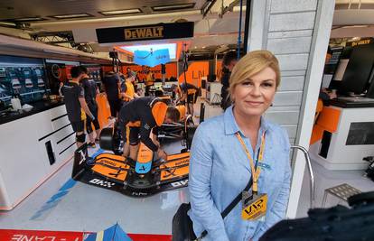 Kolinda se u Mađarskoj družila s F1 'kremom': Upoznala Norrisa