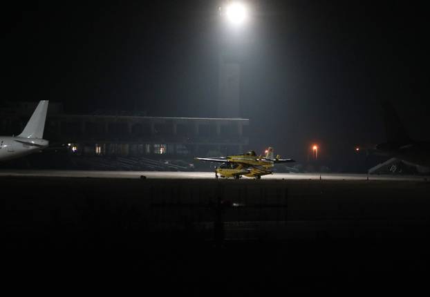 Omišalj: Air traktor na riječkom aerodromu