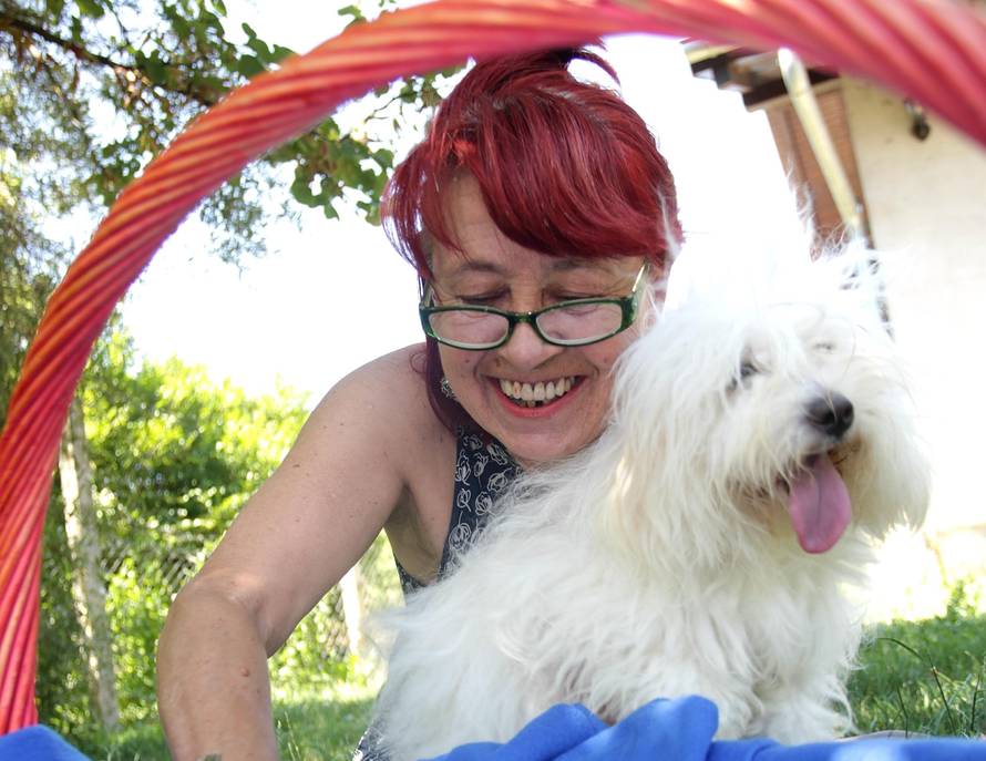 Na povratku s Murtera: Kujica u autu okotila čak pet štenaca