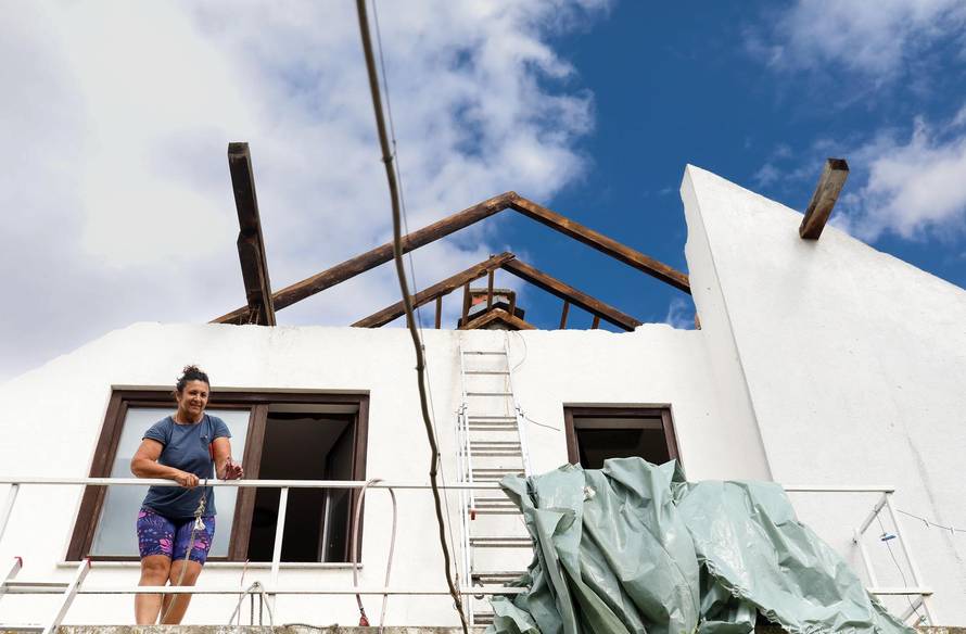 Reportaža o šteti nakon nevremena u Vukovarskoj županiji 