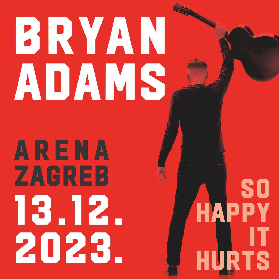 Bryan Adams stiže u zagrebačku Arenu nakon šest godina