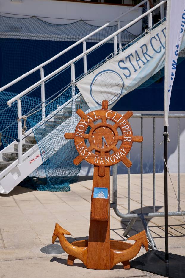 Zadar: Jedrenjak Royal Clipper na Pozdravu suncu