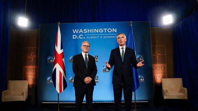 NATO's 75th anniversary summit, in Washington