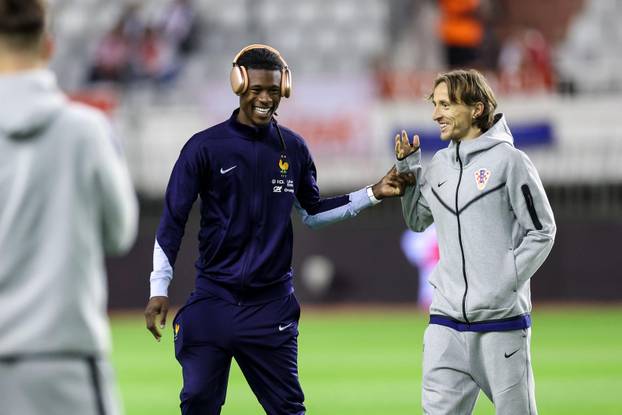 Prva utakmica četvrtfinala UEFA Lige nacija između Hrvatske i Francuske, obilazak stadiona 