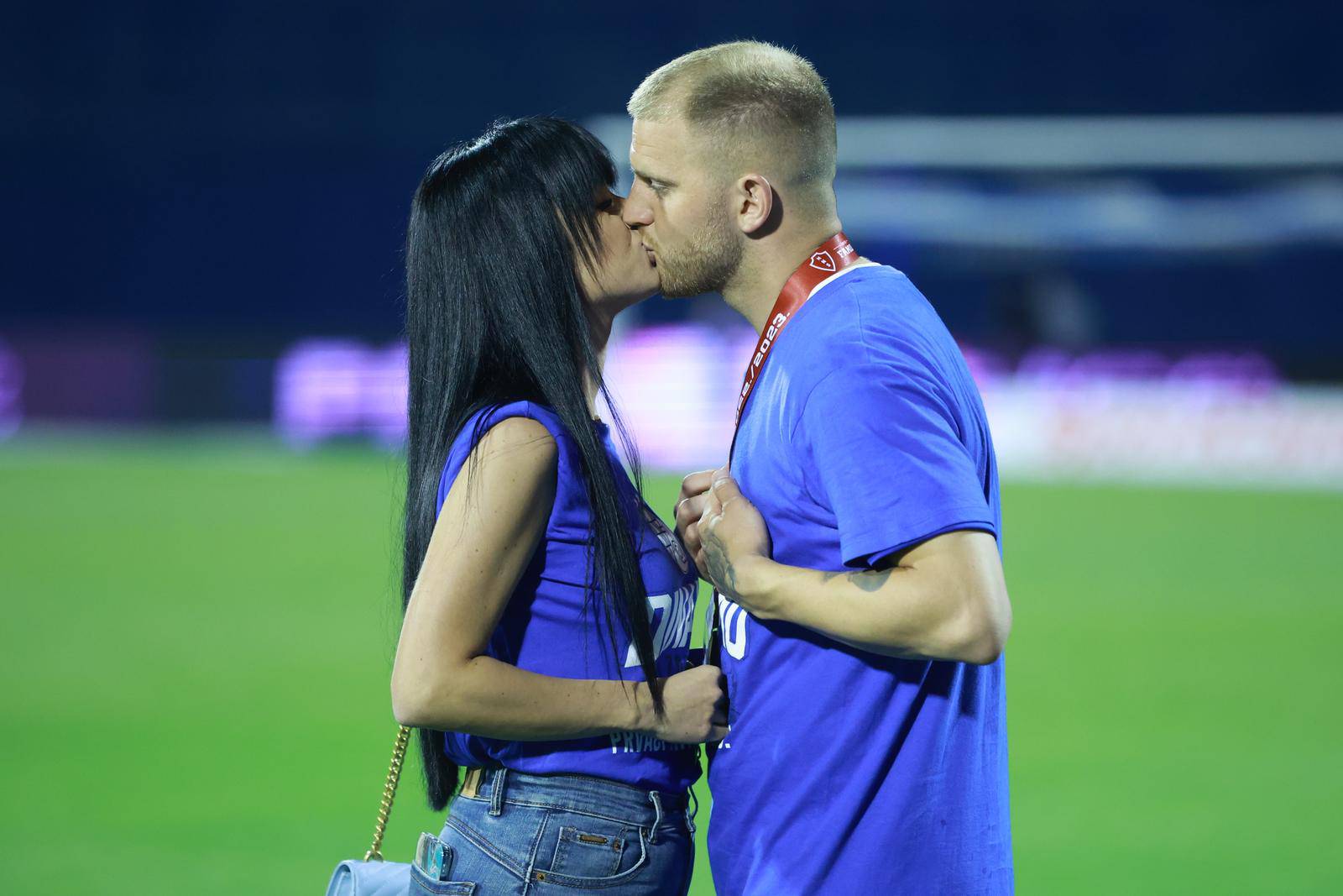 Zagreb: Igra?i Dinama nakon utakmice naslov prvaka proslavili s obitelji