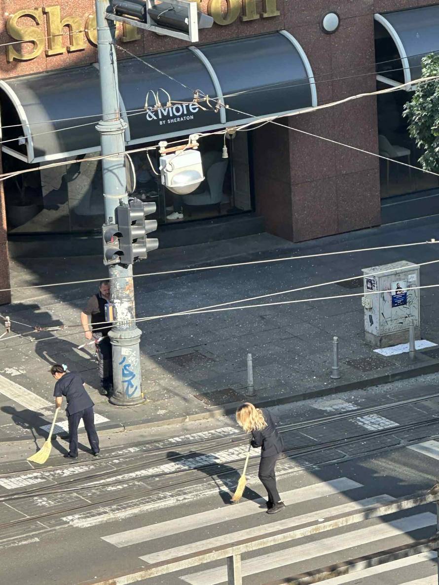 Palo staklo sa zgrade hotela u Zagrebu, umalo pogodilo ženu u glavu: 'Imala sam puno sreće!'