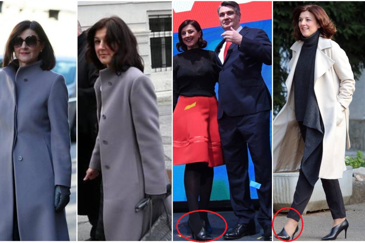 Milanovićeva žena nosila cipele kao 2014., a ponovila je i kaput