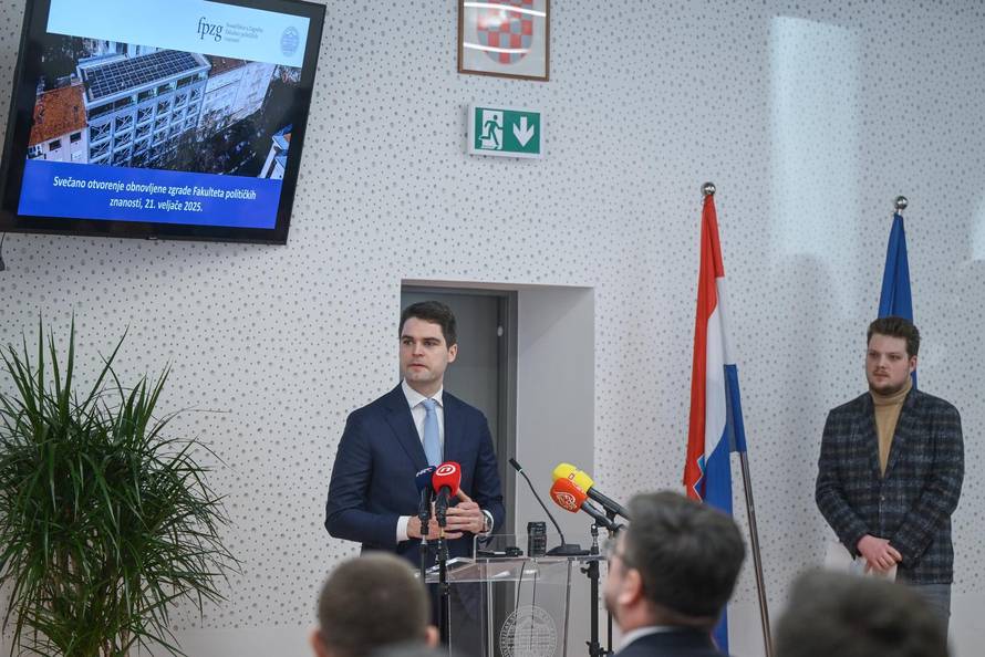 Svečano otvorenje obnovljene zgrade Fakulteta političkih znanosti Sveučilišta u Zagrebu