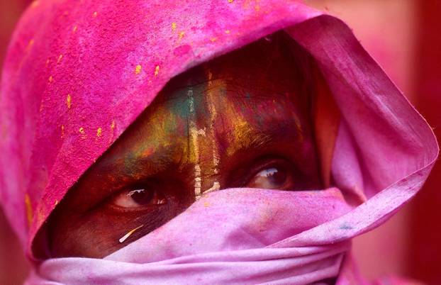 Holi celebrations in Vrindavan
