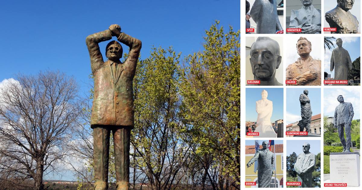 Which Tuđman statue do you prefer: from Pridraga to Trgovišće? Some are unrecognizable.