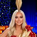 FOTO Poput bo&zcaron;ice! Maja je u 'Supertalentu' nosila crvenu pripijenu haljinu i perje na glavi