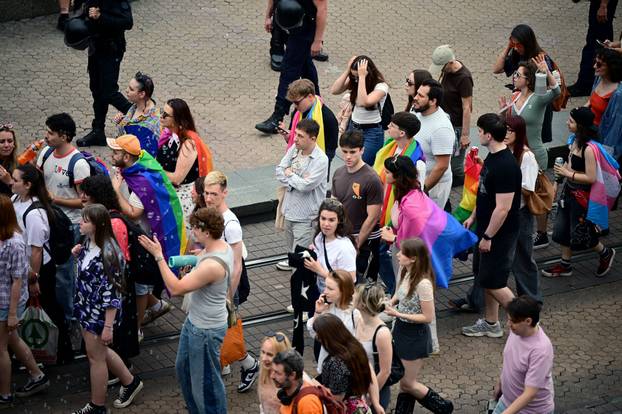Zagreb: 25. Povorka ponosa LGBTIQ zajednice "Korak po korak, iskorak!"