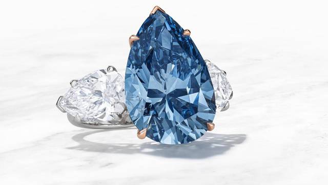 Ultra rare blue diamond tipped to sell for $50 million dollars