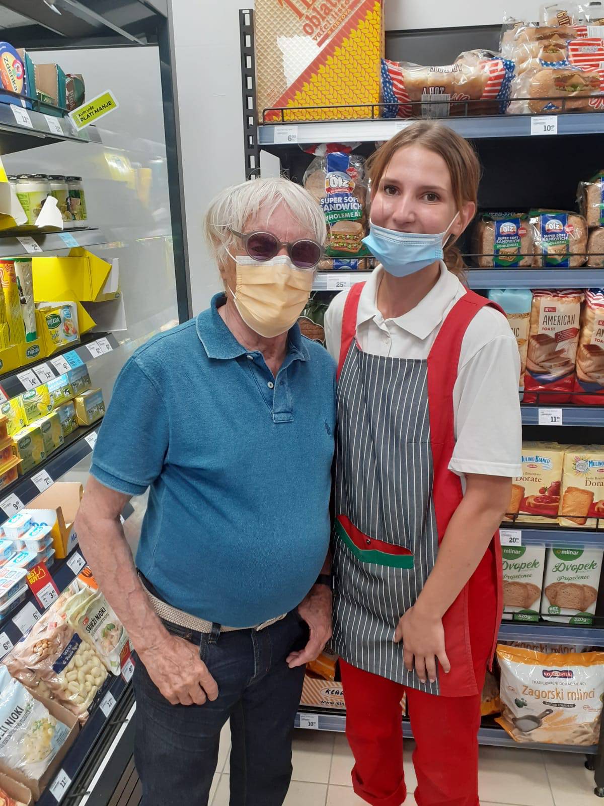 Nakon Straduna i Trogira Bernie šopingira u Konzumu na Korčuli