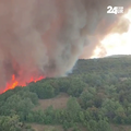 Strašne scene iz Slovenije: Nakon kanadera i hrvatski helikopter poslan na požarište
