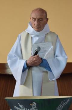 An undated photo shows French priest, Father Jacques Hamel of the parish of Saint-Etienne