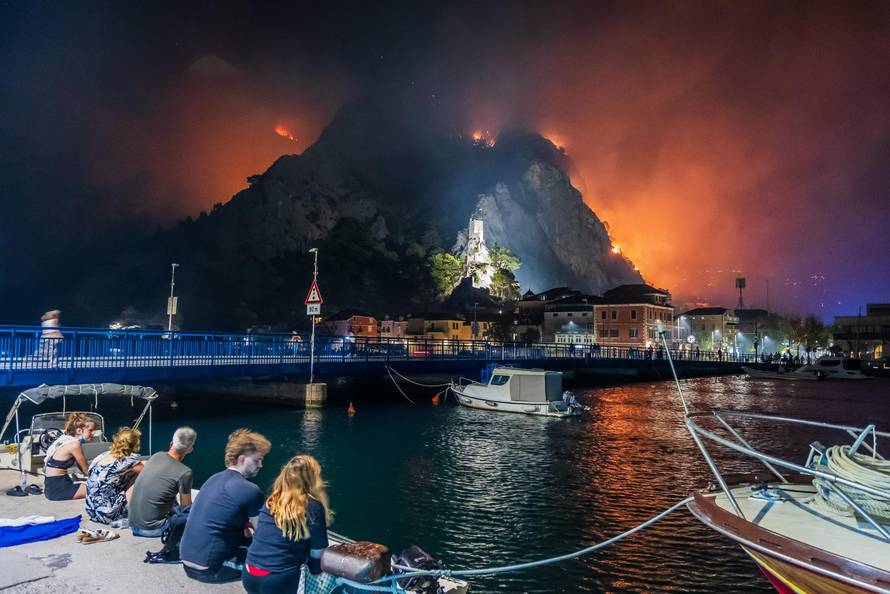 Omiš:  Katastrofa u Omišu.