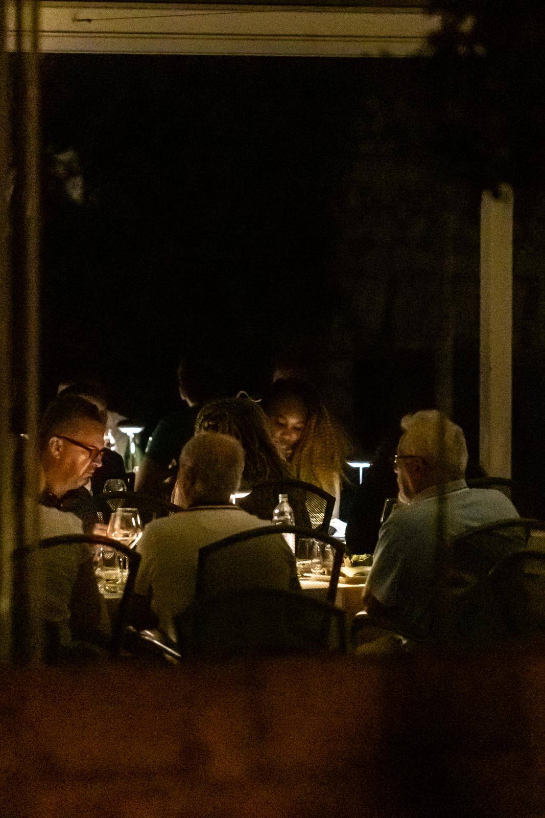 Venus Williams uživala u ljetnoj večeri na terasi restorana u Zadru