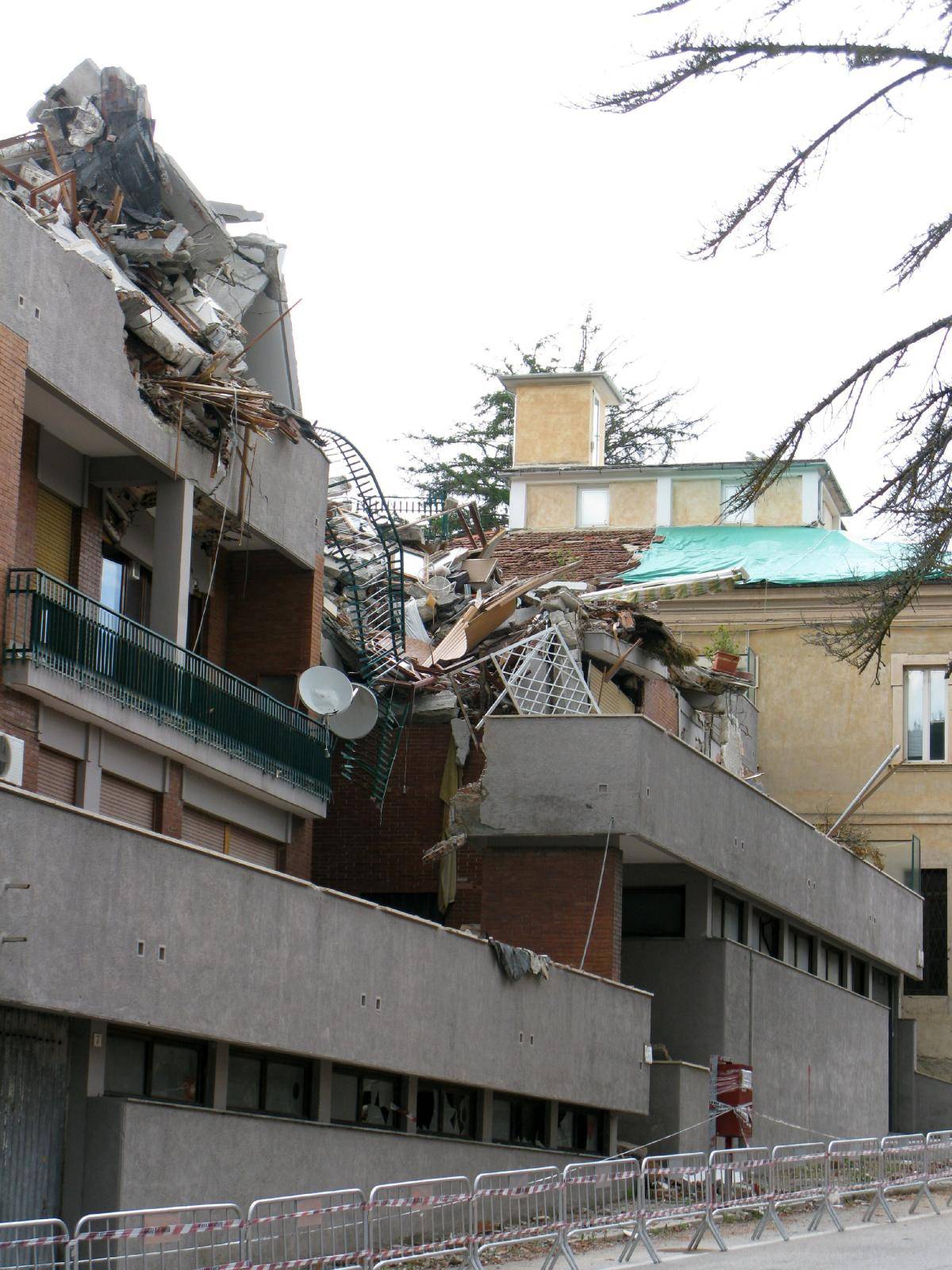 Italy - L'Aquila after the earthquake