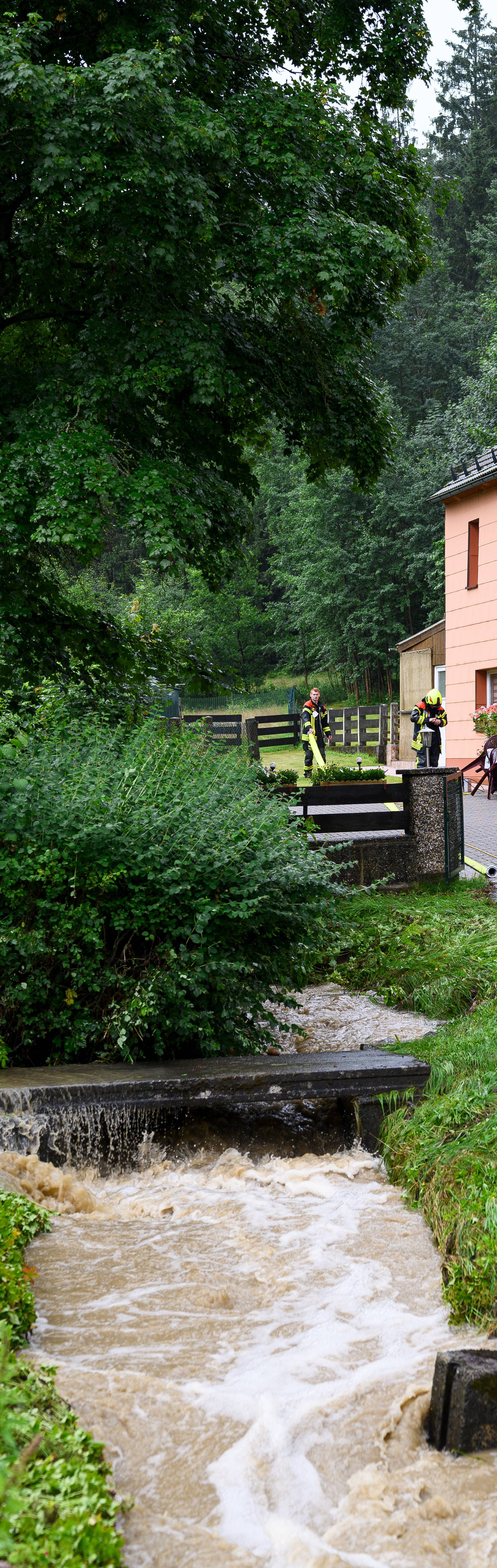 Flood in Upper Franconia