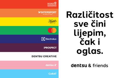 Dentsu Croatia podržava Pride kroz kampanju sa suradnicima i partnerima