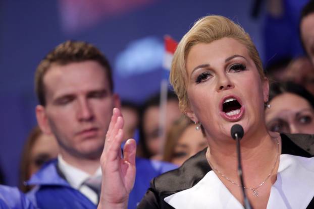 ARHIVA - 11.01.2015. Kolinda Grabar Kitarovi? je izabrana za prvu predsjednicu Republike Hrvatske 