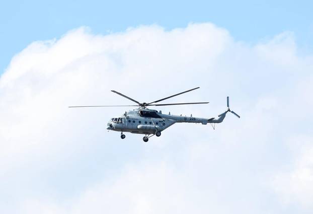 Zagreb: Generalna proba svečanog vojnog mimohoda - zračne snage 