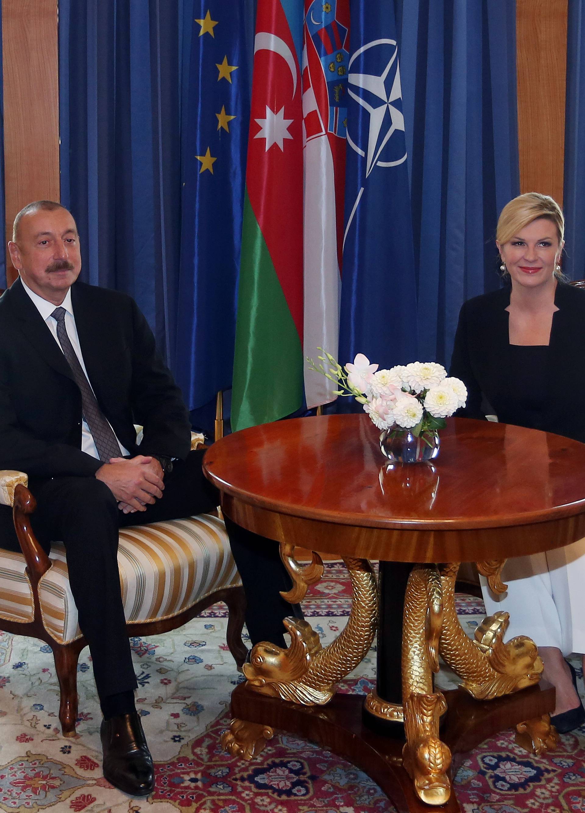 Predsjednica: Uskoro otvaramo veleposlanstvo u Azerbajdžanu