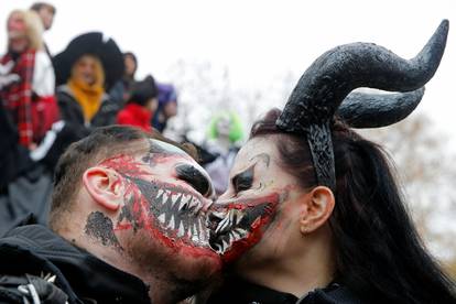 Halloween parade in Kyiv