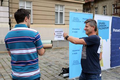 Zagreb: Performans koalicija Stranke s imenom i prezimenom, Pametno i Fokusa