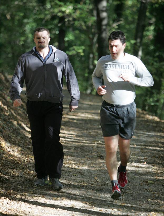 ARHIVA - 2007. Zoran Milanović i Mirko Filipović na treningu u Šestinama