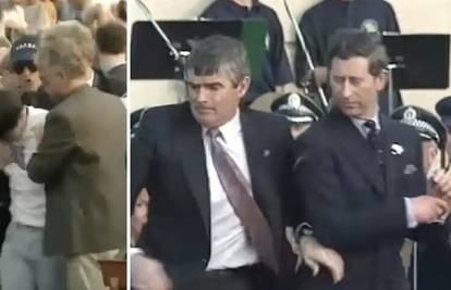 Nevjerojatna snimka: Ovo je reakcija kralja Charlesa kad su pucali na njega 1994. godine