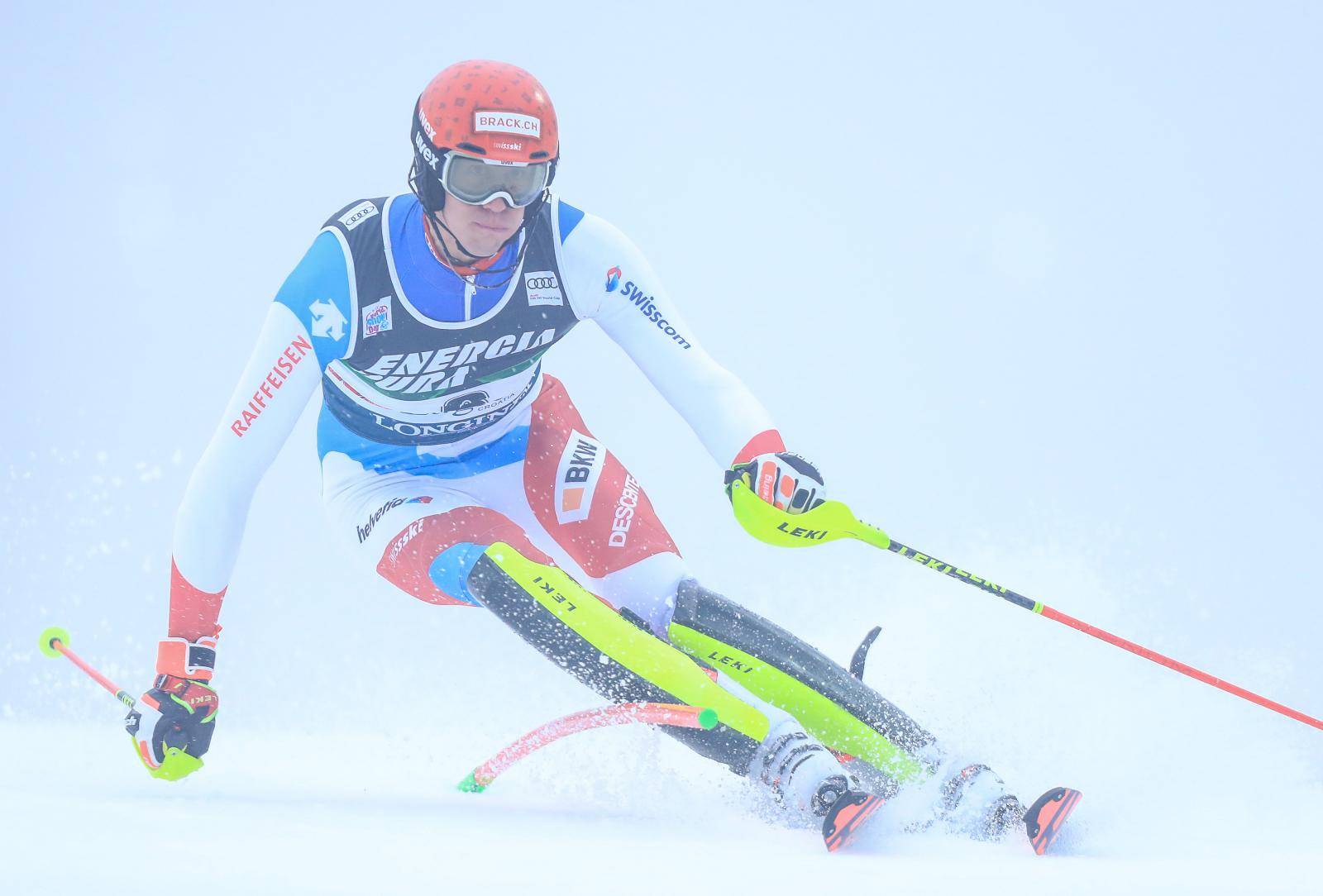 Zagreb: Prva vožnja muškog slaloma Audi FIS Svjetskog skijaškog kupa