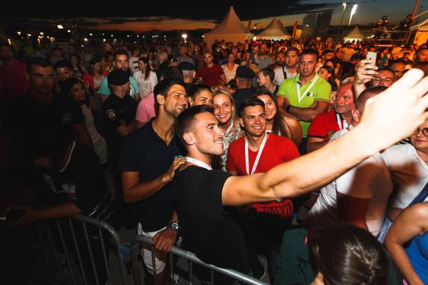 Zadar: Novak Đoković uživao na Gibonnijevom koncertu