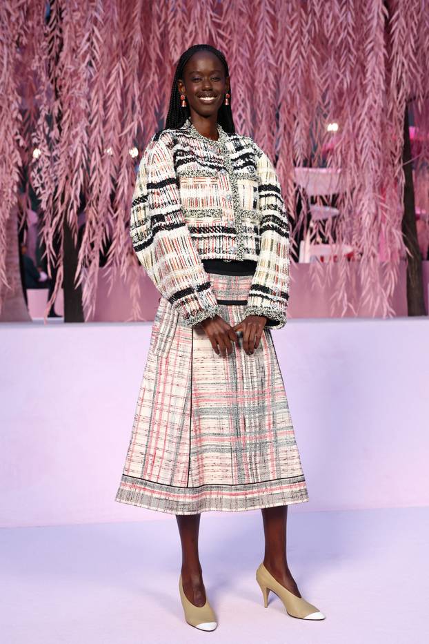 Photocall before Chanel Haute Couture Spring/Summer 2026 show in Paris