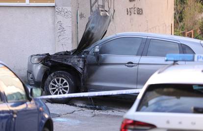 Vlasnik auta koji je danas gorio u Splitu je državni inspektor? 'Isti taj je gorio i prije 15 dana'