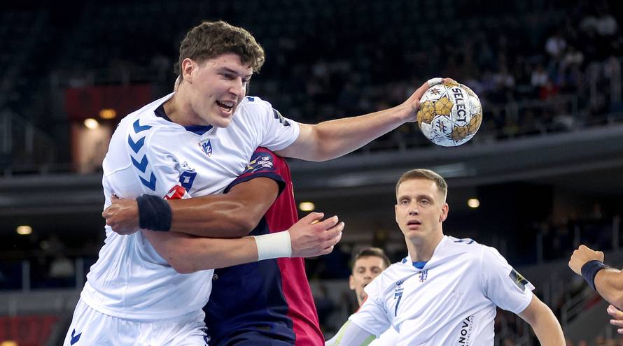 Susret 5. kola Lige prvaka između rukometaša Zagreba i Barce