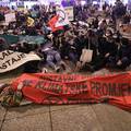 Klimatski marš: Prosvjednici legli nasred Trga bana Jelačića